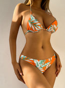 Juana® | Tropical Printed Three-Piece Sexy Bikini