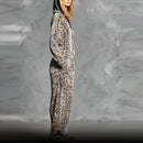 Women’s Comfortable Zip-Up Jumpsuit – Full Length With Pockets