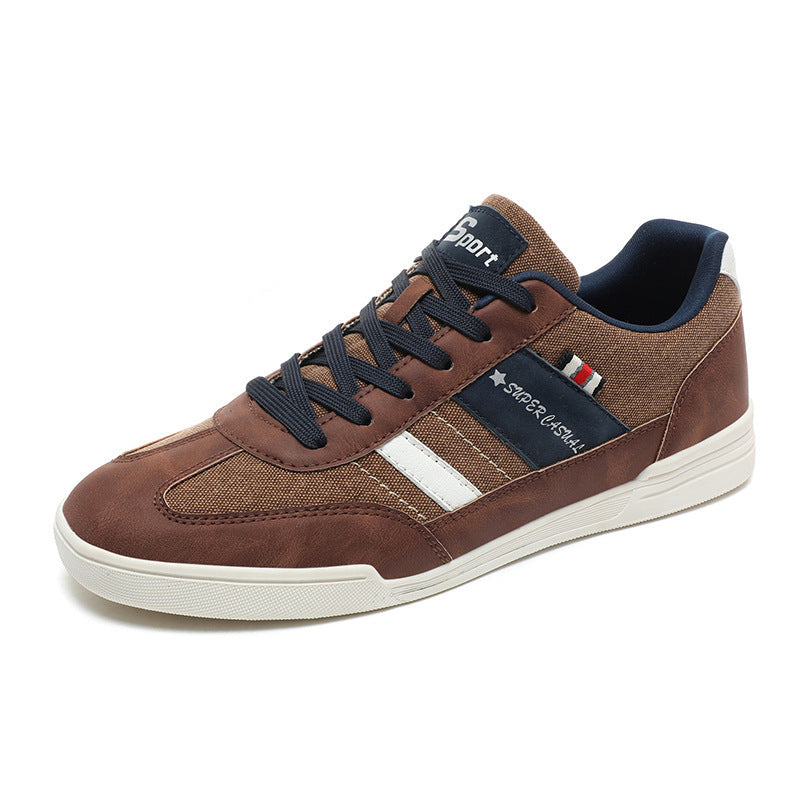 Women’s Blue Lace-Up Sneakers With Non-Slip Sole – Cushioned Comfort Shoes