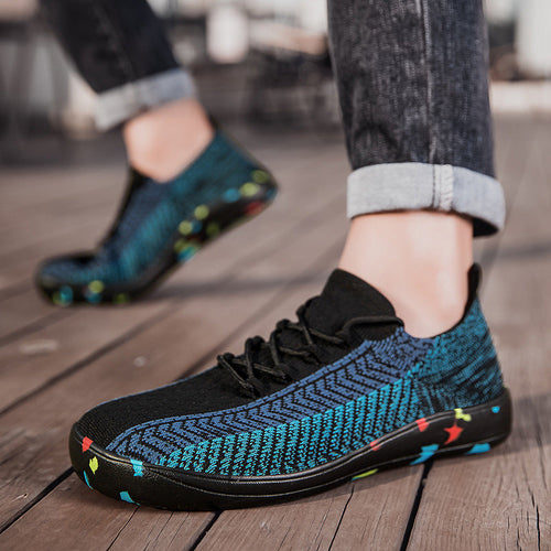 Women's Lightweight Breathable Athletic Sneakers With Lace Up Comfort