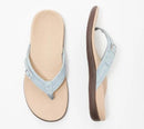 Women's Flip-Flops With Adjustable Strap And Ergonomic Sole