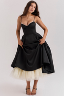 Pink Satin Midi Dress: Flattering Fit for Weddings & Special Events 9