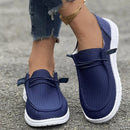 Anti-Slip Flat Casual Walking Spring Autumn Round Toe Plus Size Flats Loafers