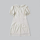 Polka Dot Mini Dress – Puff Sleeve Vintage Summer Dress for Women