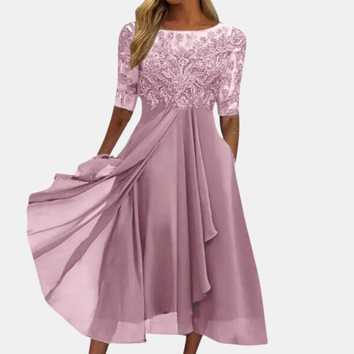 Rhonda Elegant Lace Dress