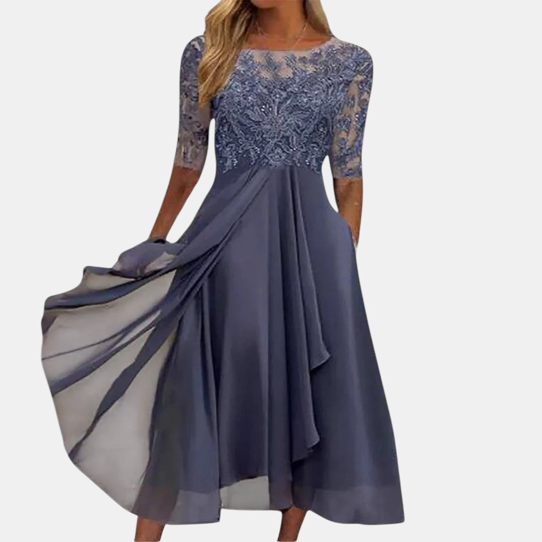 Rhonda Elegant Lace Dress