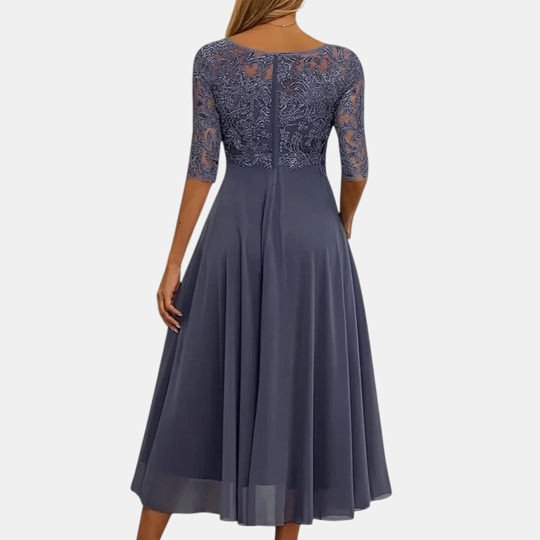Rhonda Elegant Lace Dress