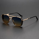 Men’s Retro Metal Punk Sunglasses – Vintage UV Protection Shades