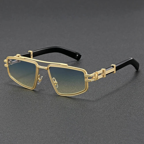 Unisex Retro Full Frame Sunglasses – Stylish UV Protection Shades