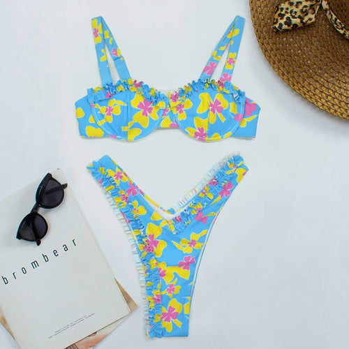 Chloe® | Bikini With Ruffle Details
