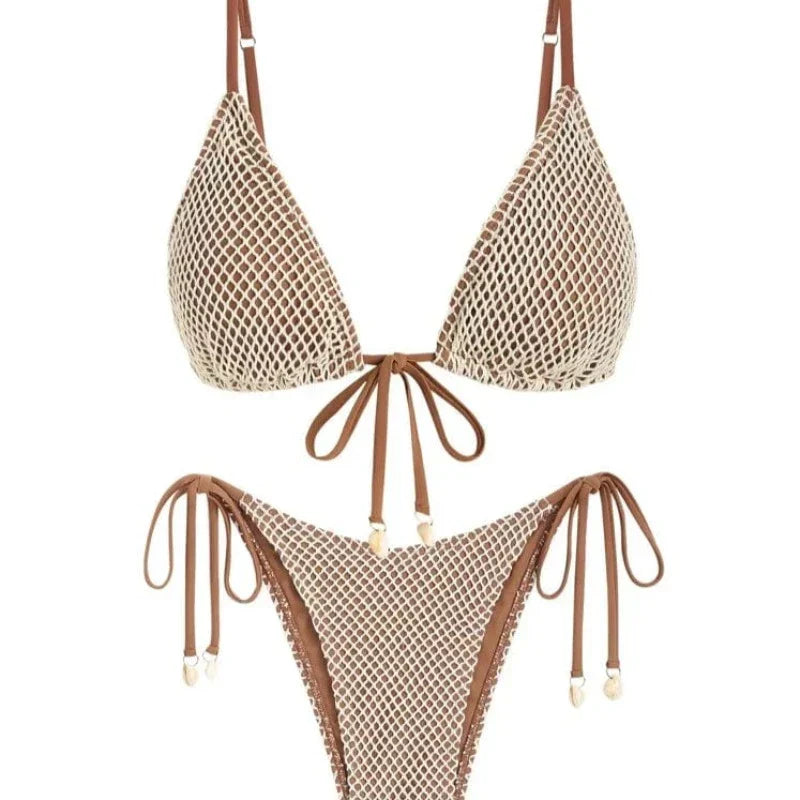 Gwendolyn® | Stylish Mesh Bikini Set