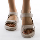 Women's Breathable Summer Sandals – Double-Strap Comfortable Slides