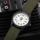 Men’s Military-Style Brown Wristwatch – Rugged Tactical Leather Watch