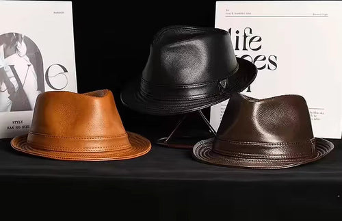 Vintage-Style Trilby Fedora Hat – Classic Lightweight Fashion Hat