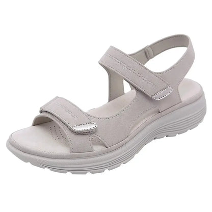 Women's Breathable Summer Sandals – Double-Strap Comfortable Slides
