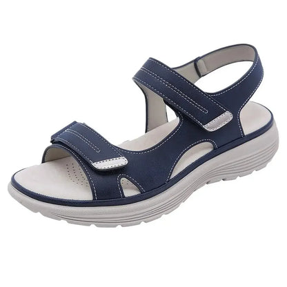 Women's Breathable Summer Sandals – Double-Strap Comfortable Slides