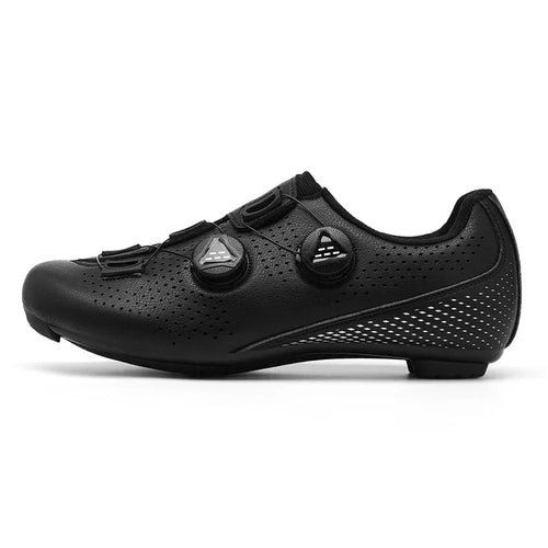 Orange Mens Mountain Self-Locking Cycling Shoes – MTB Clip-In Bike Shoes