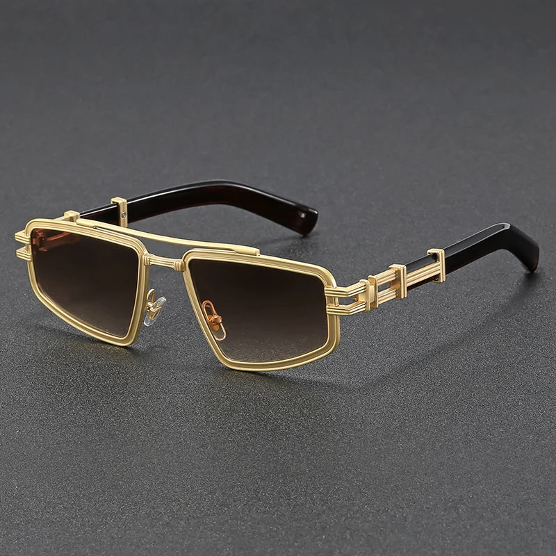 Unisex Retro Full Frame Sunglasses – Stylish UV Protection Shades