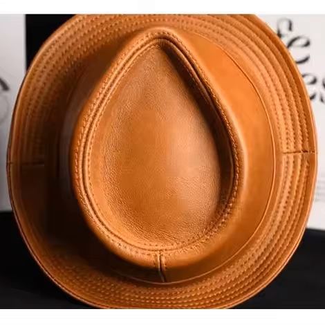 Vintage-Style Trilby Fedora Hat – Classic Lightweight Fashion Hat