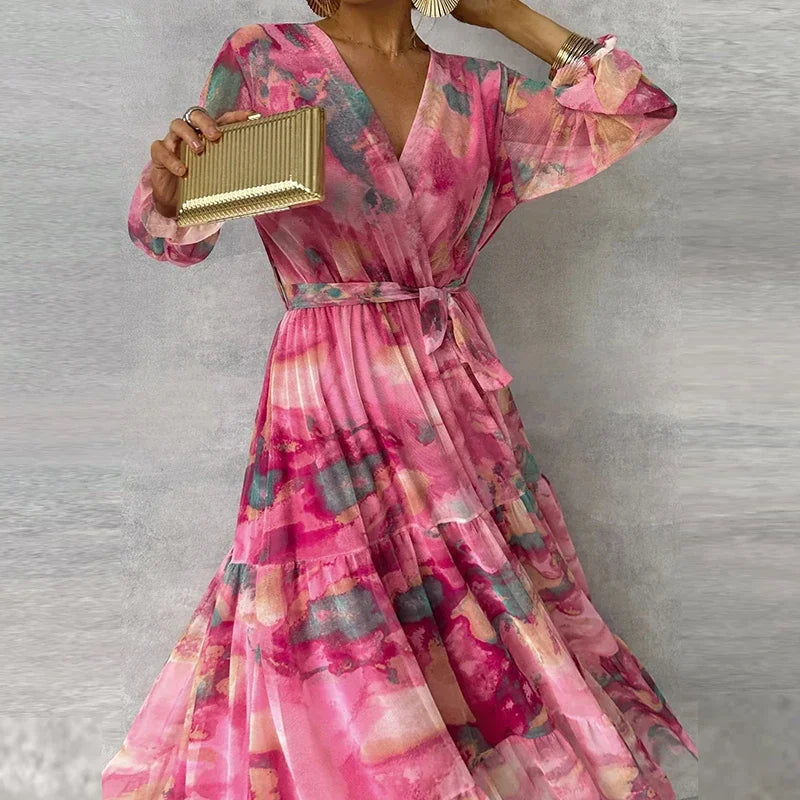 Sophie Floral Maxi Dress: Flattering Comfort for Wedding Guests 2
