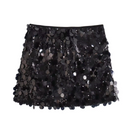 Sparkling Sequin Mini Skirt with Elastic Waistband – Perfect for Parties and Special Occasions 1