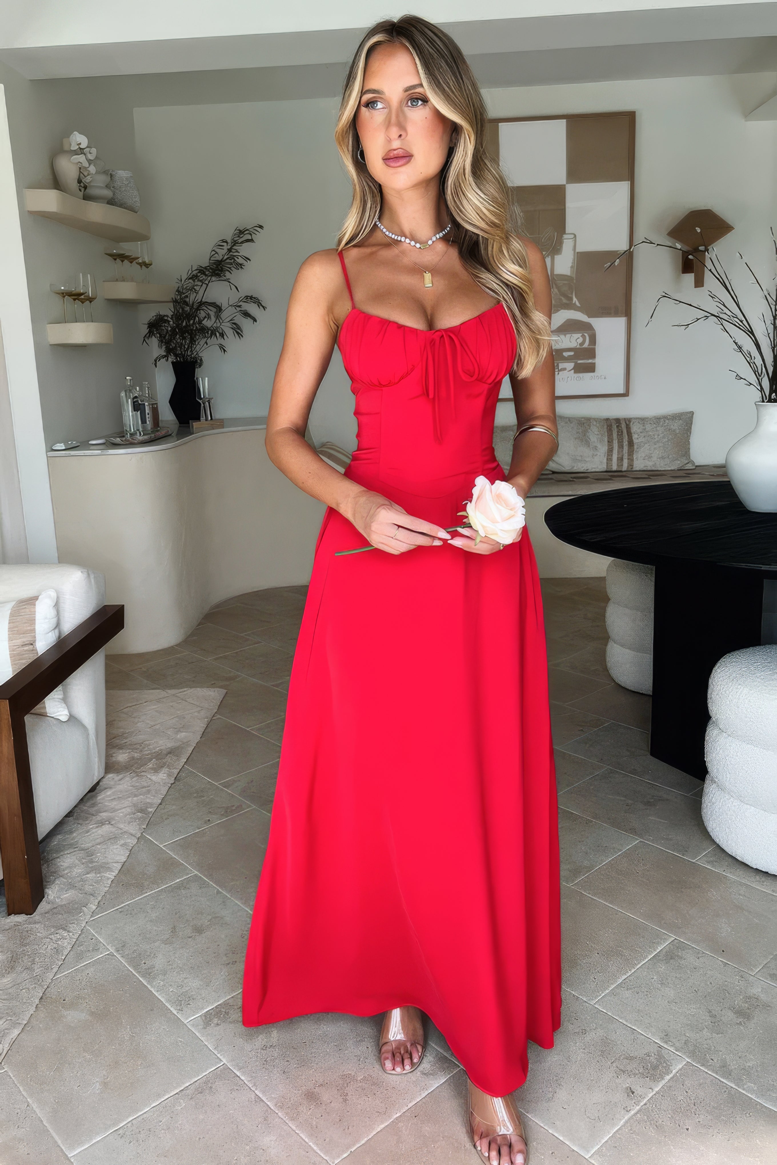 Stylish Lightweight Maxi Summer Dress for Women – Elegant Fit Up to 3XL, Perfect for Wedding Guests and Casual Outings 11