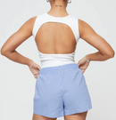 Stylish Women's Striped Shorts – Comfortable Fit with Elastic Waistband 4