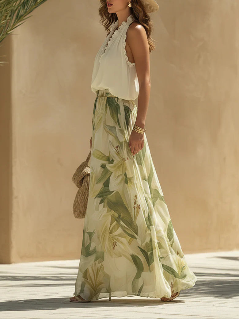 Suzanne Floral Two-Piece Set: Effortless Elegance for Any Occasion 1
