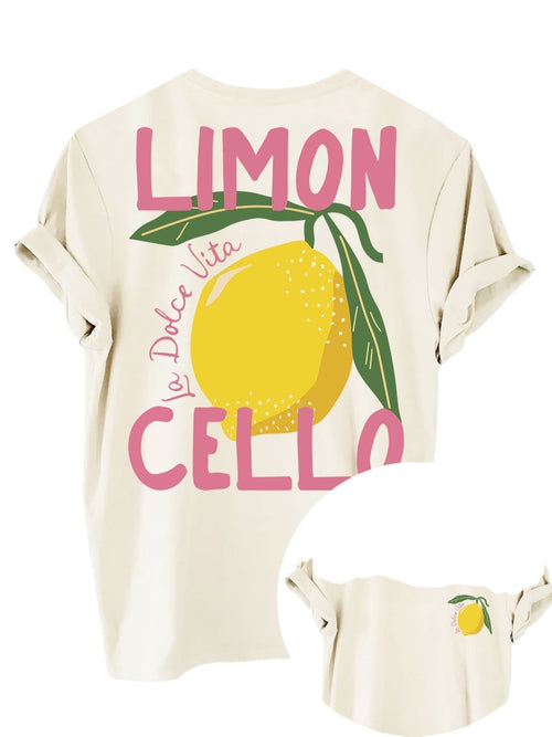 Trendy Women's Lemon Print Summer Shirt – Lightweight, Breathable, Short Sleeve, Ideal for Warm Weather 2
