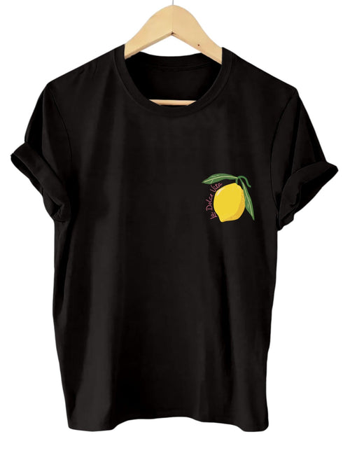 Trendy Women's Lemon Print Summer Shirt – Lightweight, Breathable, Short Sleeve, Ideal for Warm Weather 4