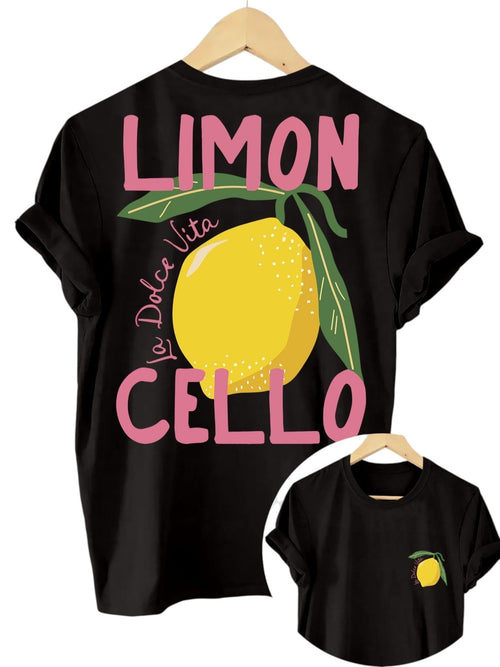 Trendy Women's Lemon Print Summer Shirt – Lightweight, Breathable, Short Sleeve, Ideal for Warm Weather 5
