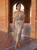 Antonella Elegant Flowing Dress
