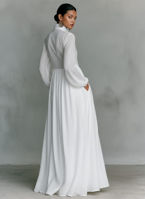 White Maxi Dress: Effortless Style for Everyday and Special Occasions 1