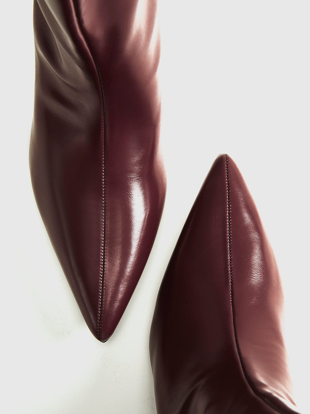 Women Ankle Boots Burgundy 2