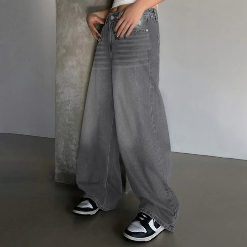 Women Baggy Wide Leg Jeans 3