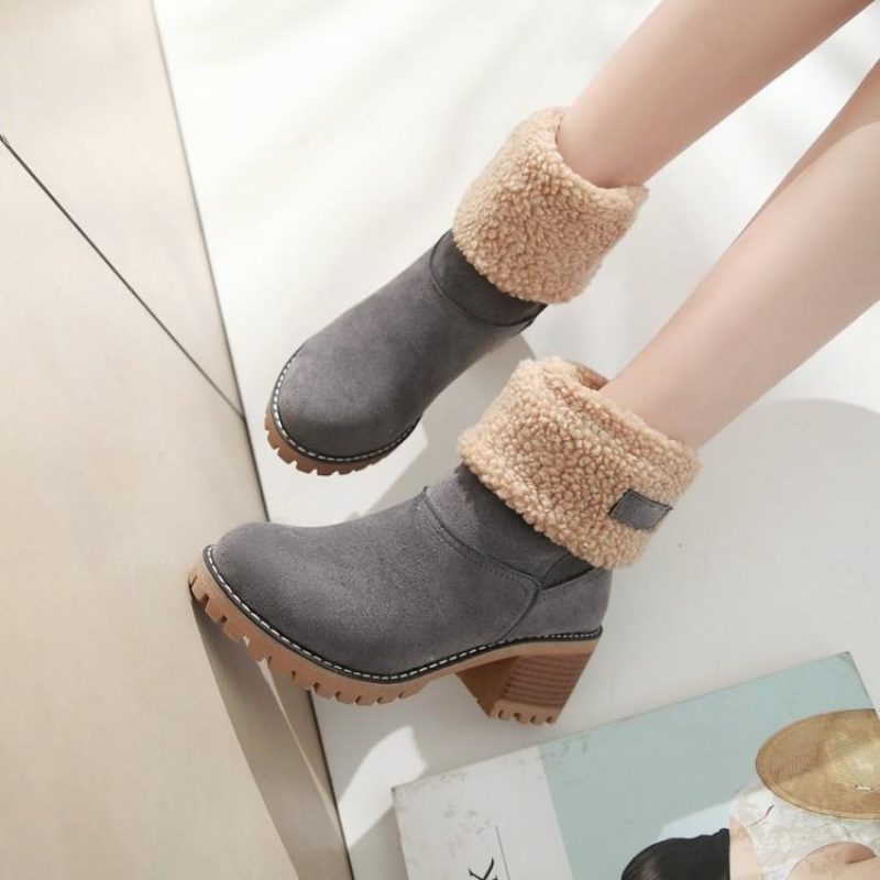 Women Black Ankle Boots 4