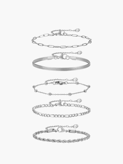 Women Bracelet Set Adjustable 4