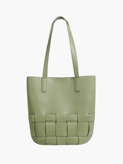 Women Braided Leather Bag 8