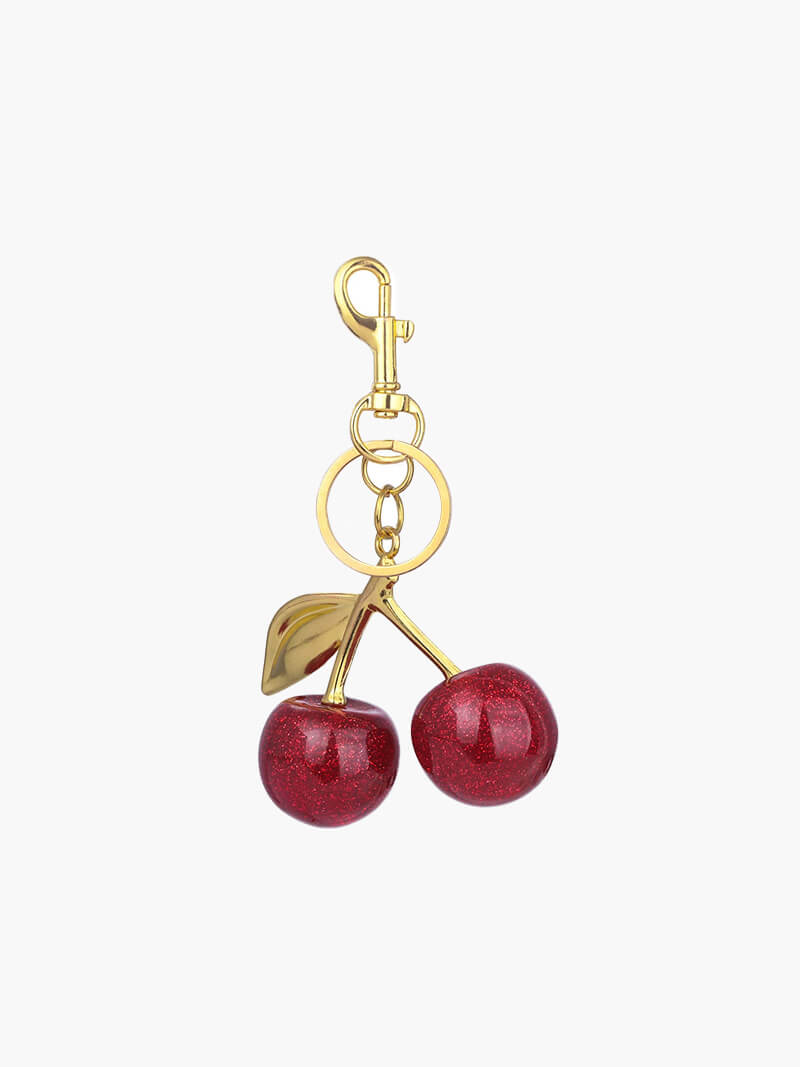 Women Cherry Bag Necklace