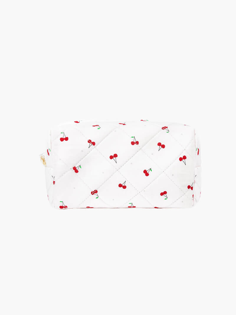 Women Cosmetic Bag Cherry Pattern 0