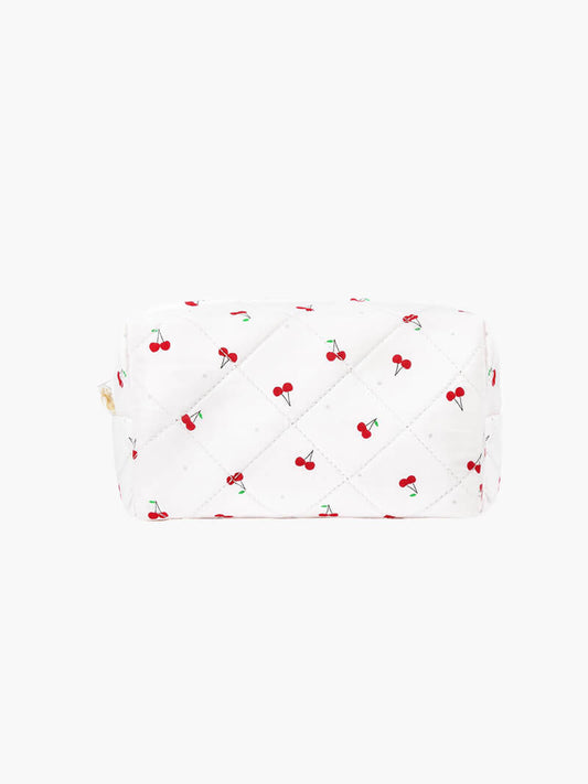 Women Cosmetic Bag Cherry Pattern 0