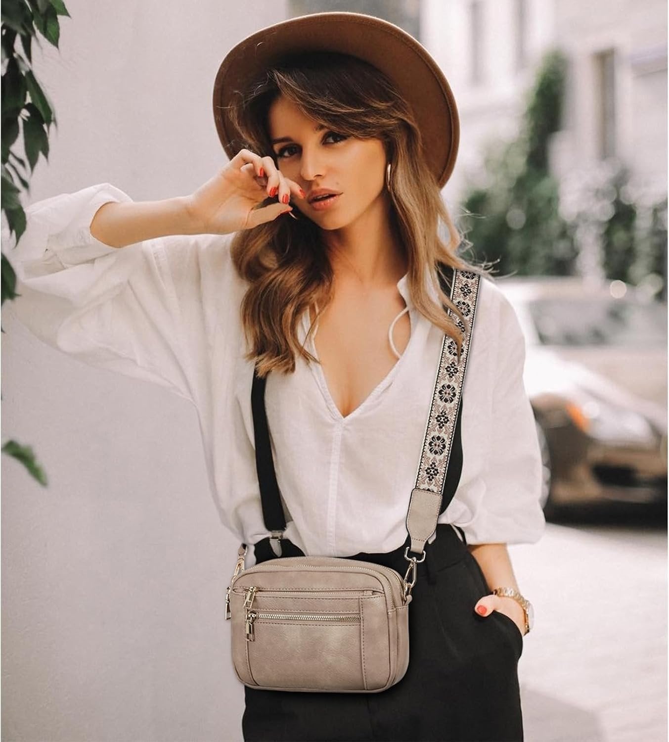 Women Crossbody Bag with Adjustable Strap 2