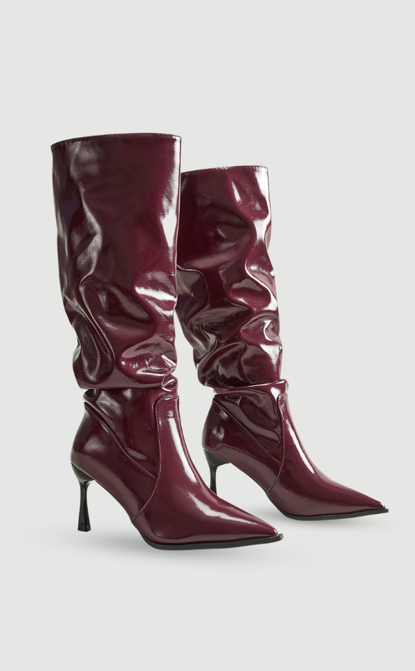 Women High Heel Knee Boot