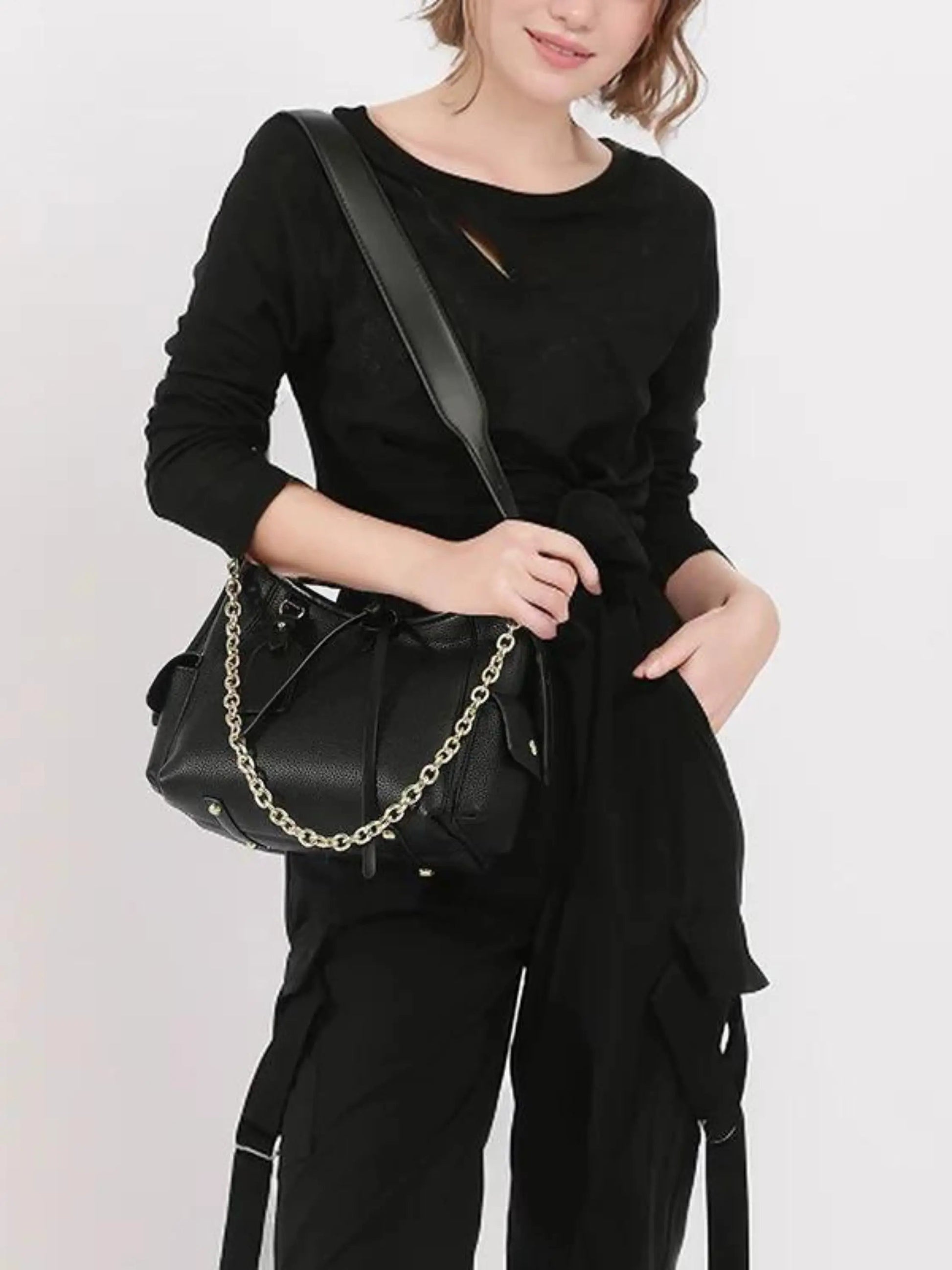 Women Leather Shoulder Bag 2