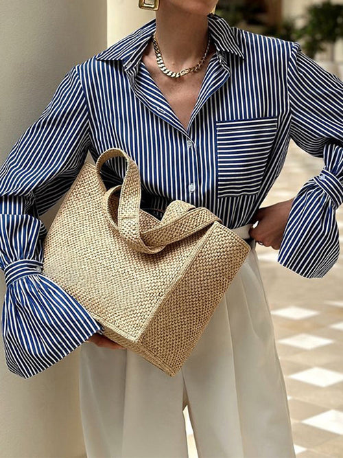 Women'S Blouse Flared Sleeves 0