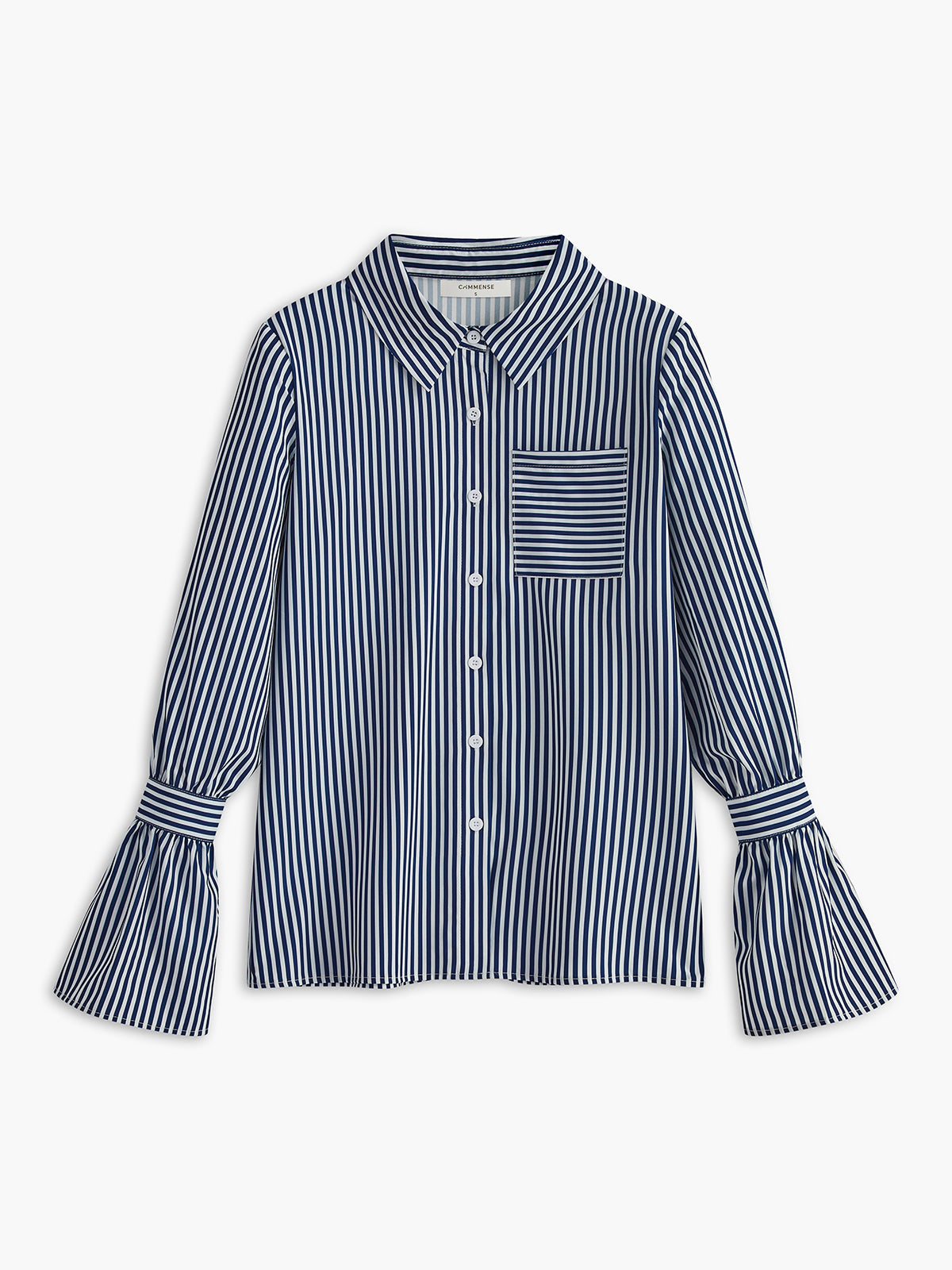 Women'S Blouse Flared Sleeves