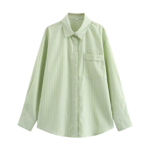 Women'S Blouse Striped 0