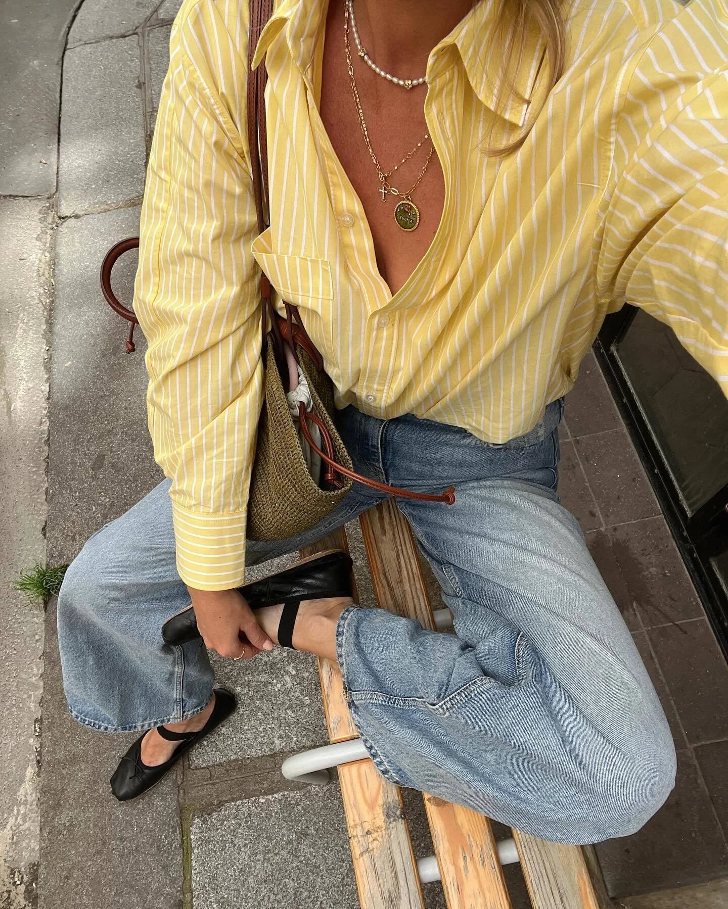 Women'S Blouse Striped 1