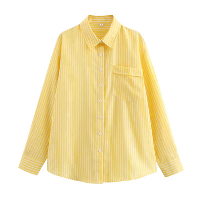 Women'S Blouse Striped 8