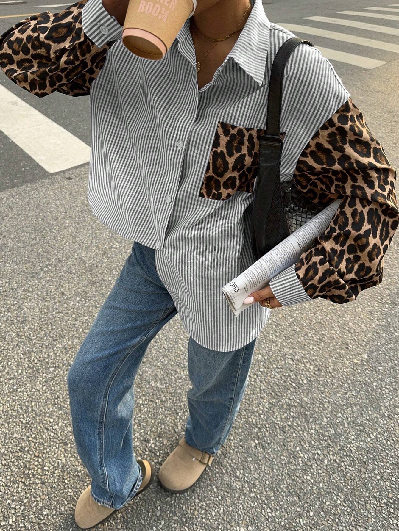 Women'S Blouse With Lion Details 0